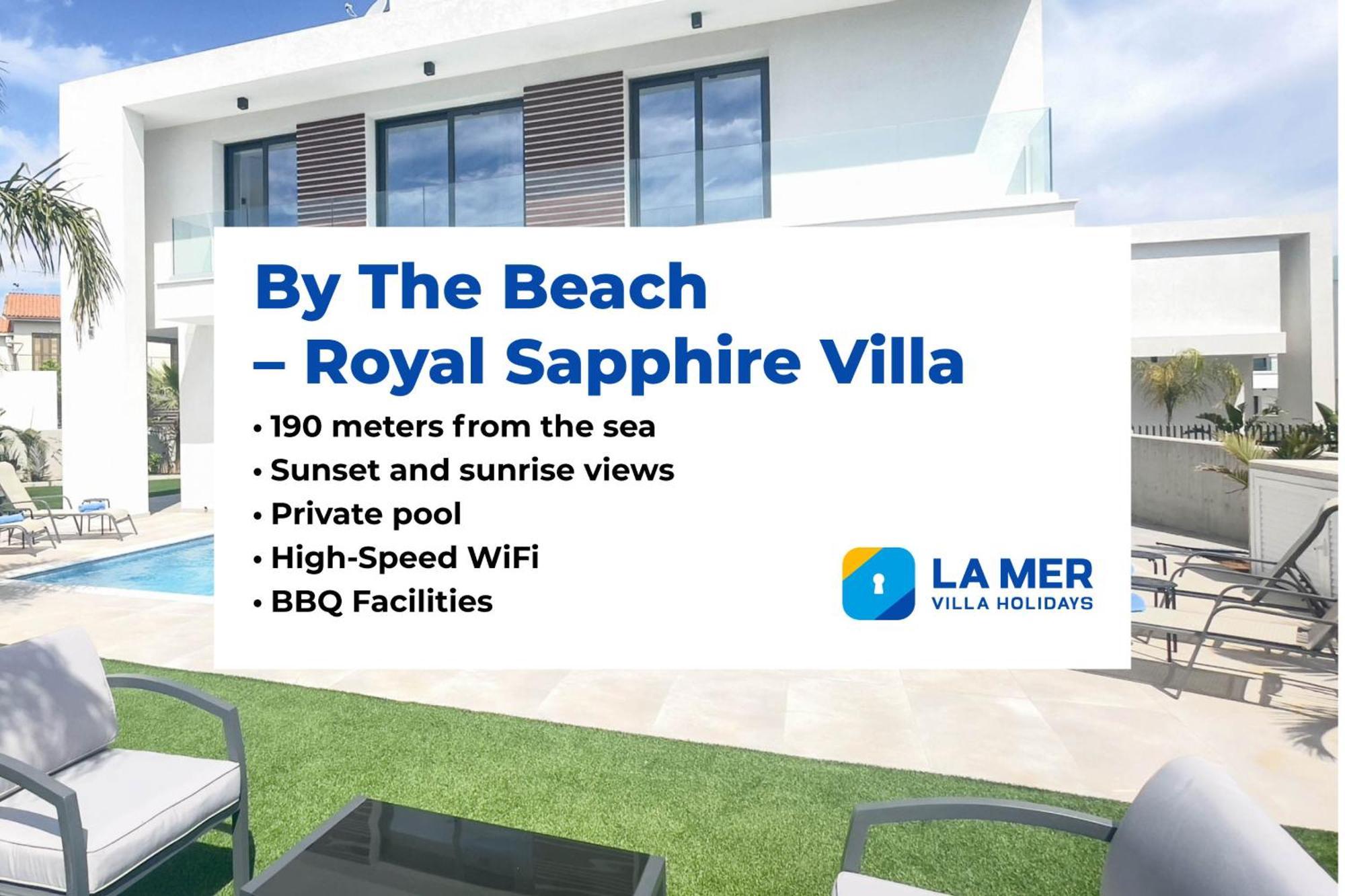 By The Beach - Royal Sapphire Villa Протарас Екстер'єр фото